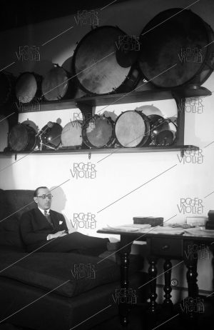 Stravinsky percussion studio Pleyel